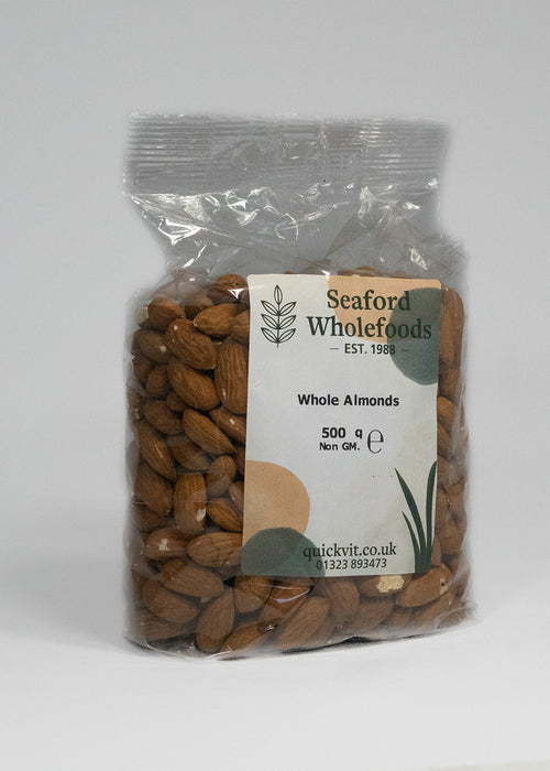 Seaford Wholefoods Almonds 500g