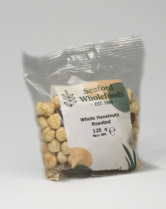 Seaford Wholefoods Whole Roasted Hazelnuts 125g