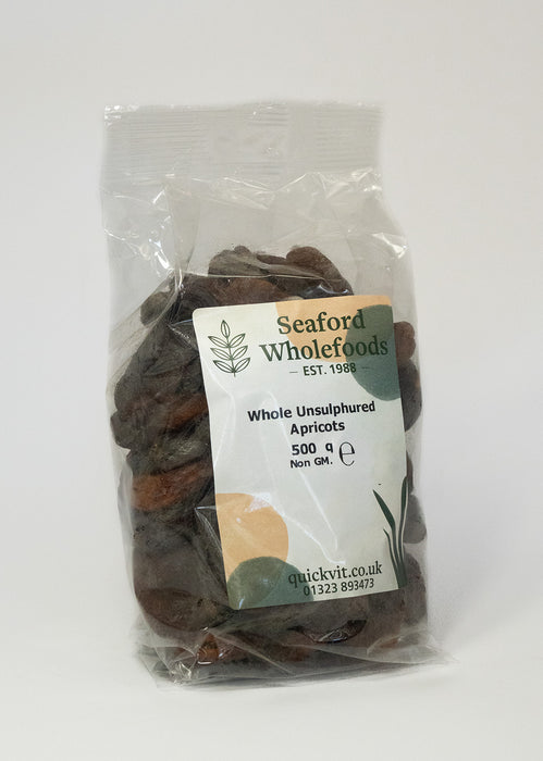 Seaford Wholefoods Whole Unsulphured Apricots 500g