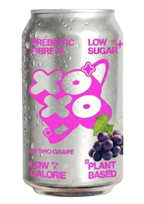 XOXO SODA Kyoho Grape Prebiotic Soda 330ml