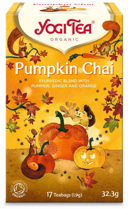 Yogi Tea Organic Pumpkin Chai - 17 Teabags (32.3g)