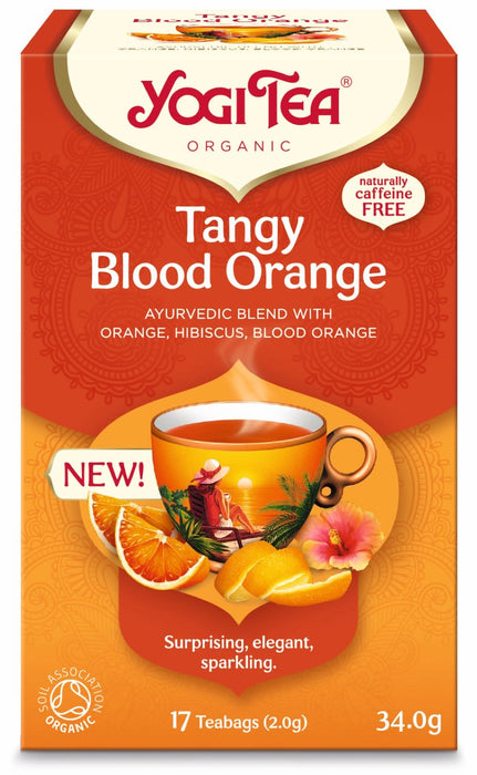 Yogi Organic Blood Orange 17 Tea Bags