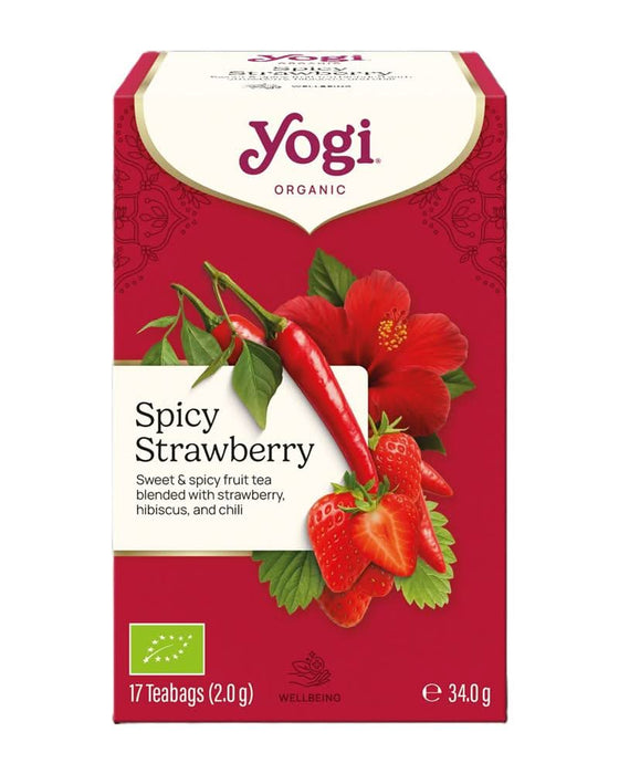 Yogi Organic Spicy Strawberry 17 Bags