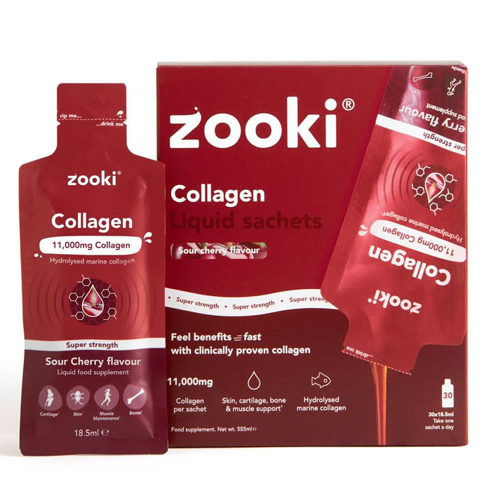 Zooki 11g Collagen Cherry 30 Sachets