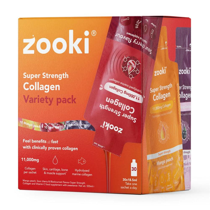 Zooki Collagen 11g Variety 30 Sachets