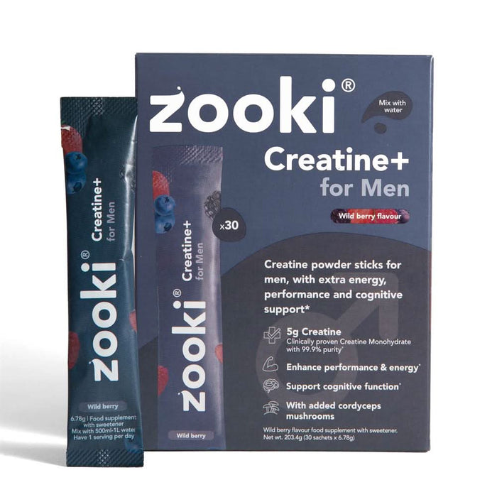 Zooki Creatine+ For Men 30 Sachets