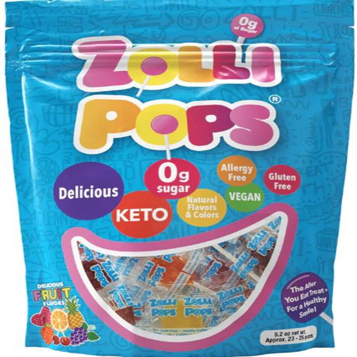 Zolli Pops Mixed Fruit Lollipops 150g