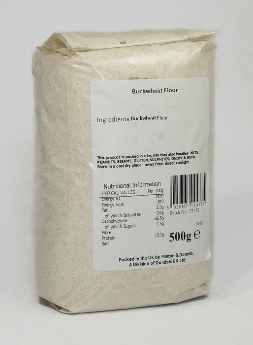 Seaford Wholefoods Buckwheat Flour 500g