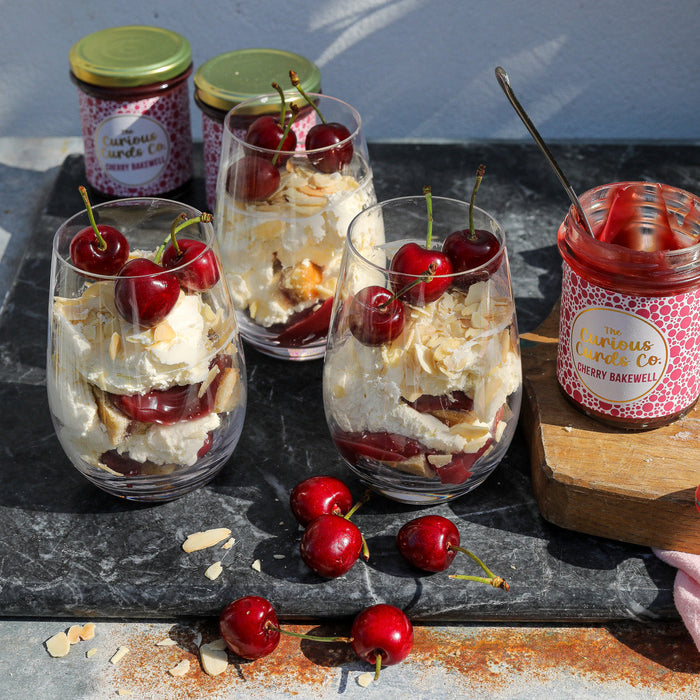 The Curious Curd Co Cherry Bakewell Curd 210g