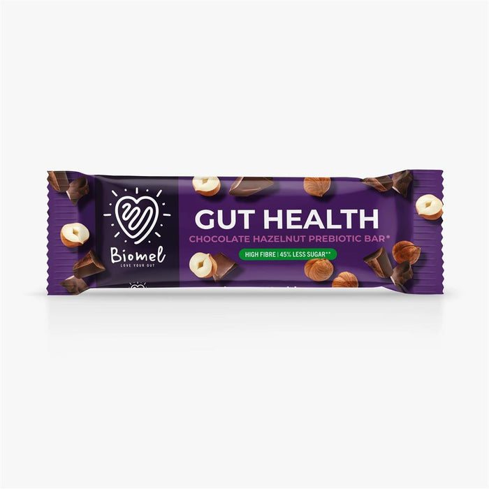 Biomel Choc Hazelnut Gut Health Bar 45g