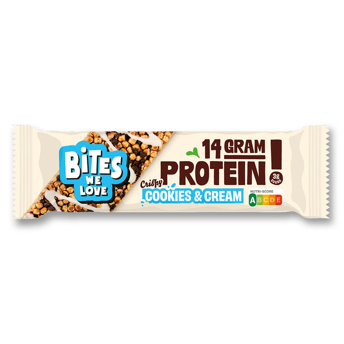 Bites We Love Protein Bar Cookies Cream 50g