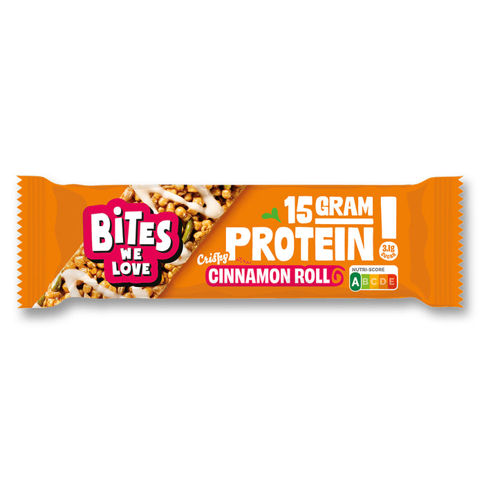 Bites We Love Protein Bar Cinnamon Roll 50g