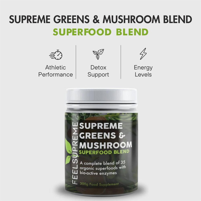 Feel Supreme Greens and Mushroom Blend 300g