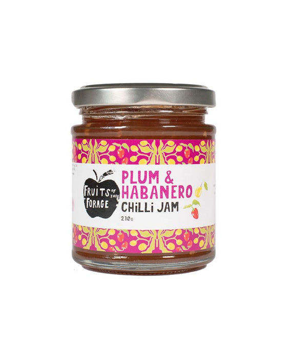Fruits of the Forage Plum & Habanero Chilli Jam 200g