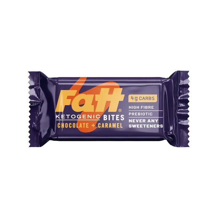 Fattbar Chocolate and Caramel Bites 35g