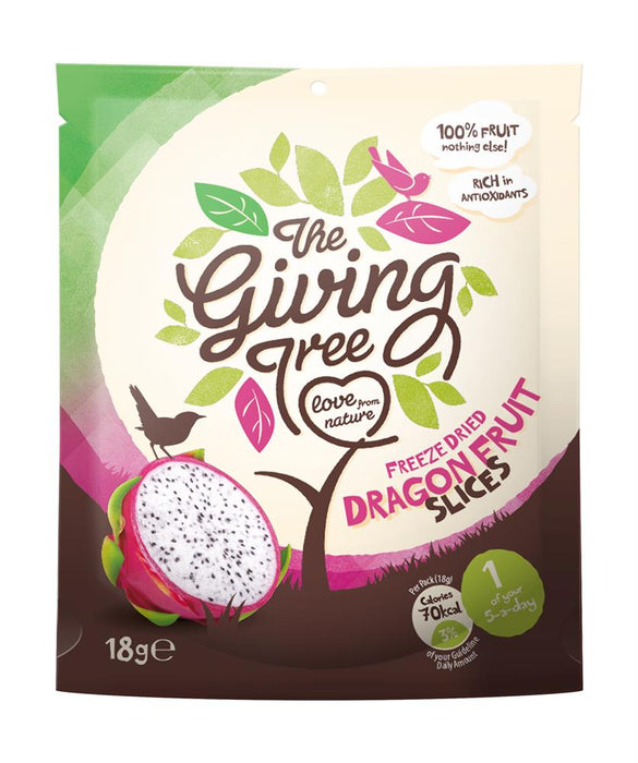 Giving Tree Snacks Freeze Dried Dragon Fruit 18g