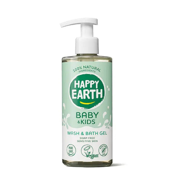 Happy Earth Soap-Free Wash & Bath Gel 300ml