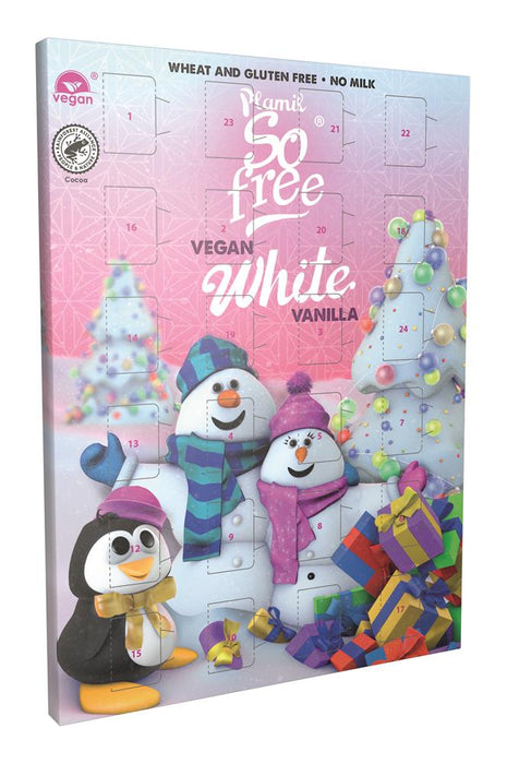 Plamil White Vanilla Advent Calendar 110g