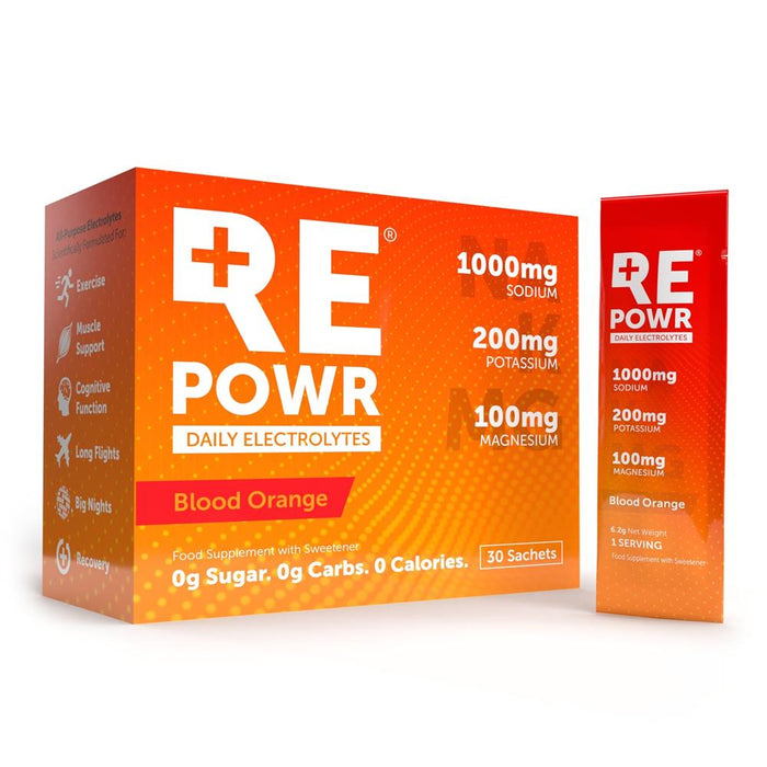 REPOWR Daily Electrolytes Blood Orange 30s