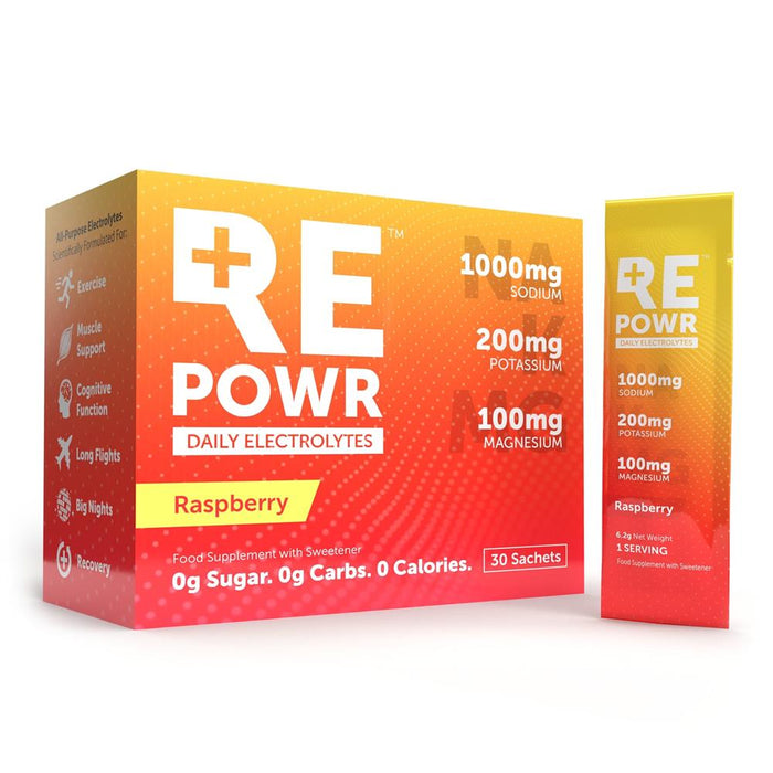 REPOWR Daily Electrolytes Raspberry 30s