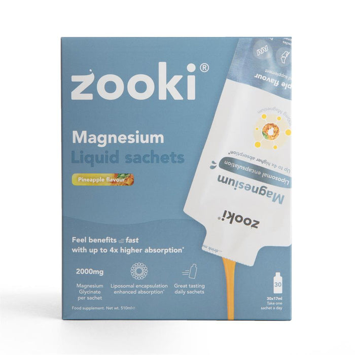 Zooki Magnesium Pineapple 30 Sachets