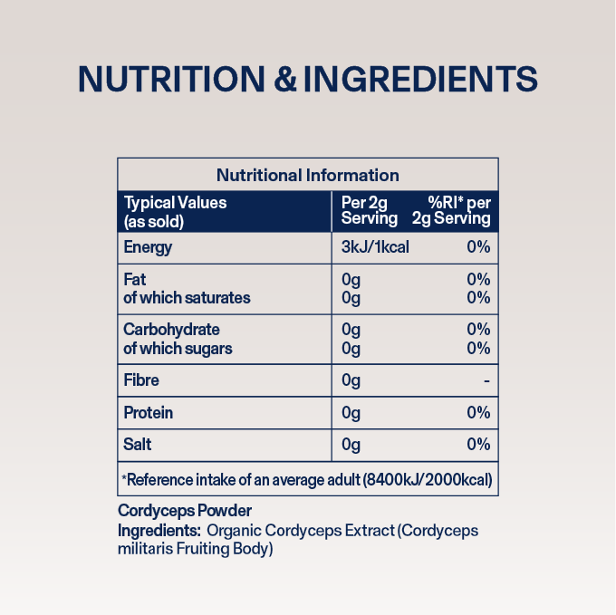 Dirtea Cordyceps Powder 60g