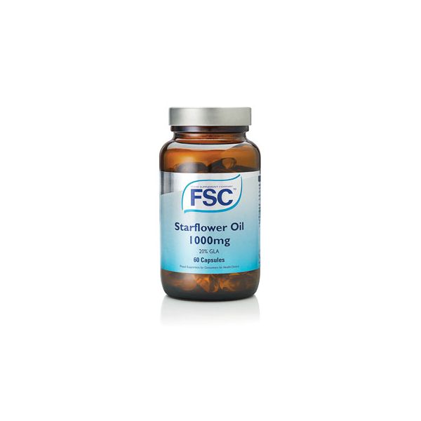 FSC Starflower Oil 1000mg 60 Capsules