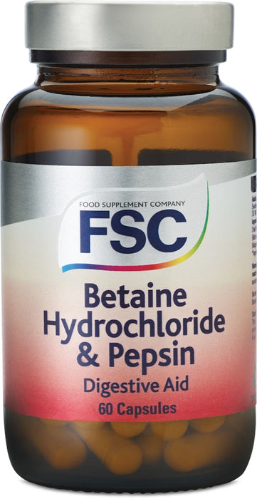 FSC Betaine Hydrochloride 60 Capsules