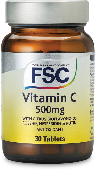 FSC Vitamin C (Low Acid) 500mg 30 Tablets