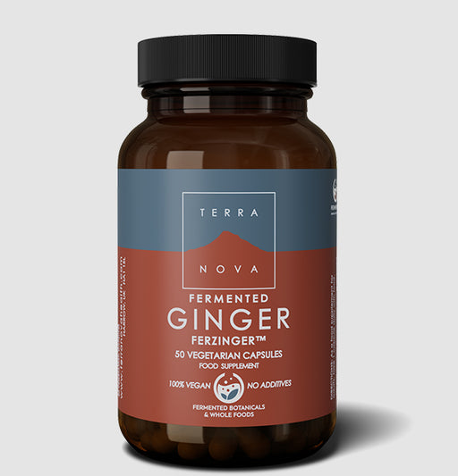 Terranova Fermented Ginger (Ferzinger™) 50 Capsules