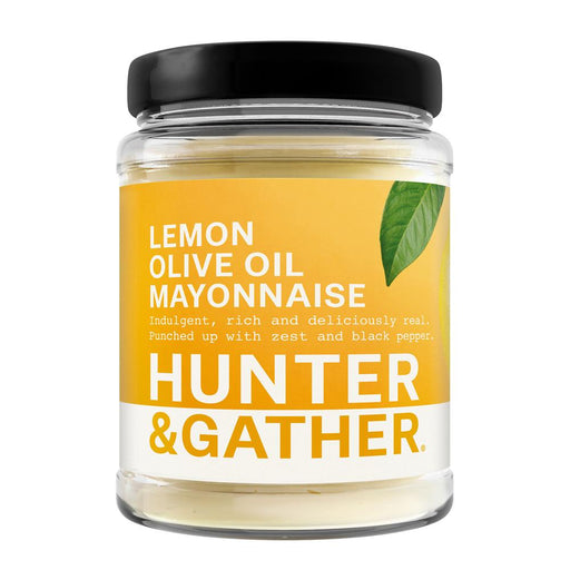 Hunter and Gather Olive & Lemon Olive Oil Mayo 240g