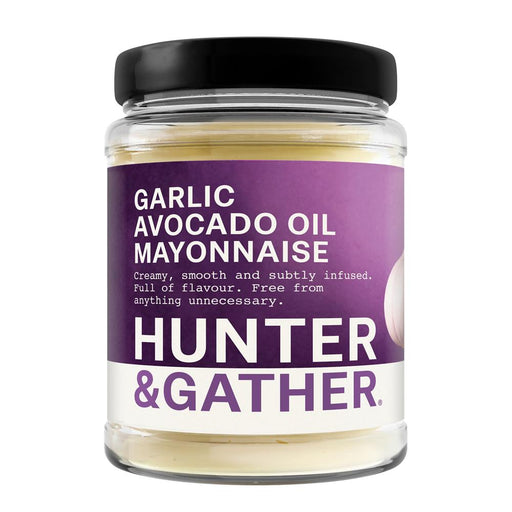 Hunter and Gather Garlic Avocado Oil Mayonnaise 250g