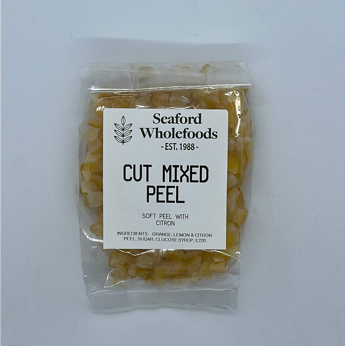 Seaford Wholefoods Cut Mixed Peel 125g