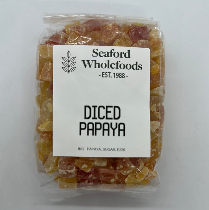 Seaford Wholefoods Diced Papaya 250g