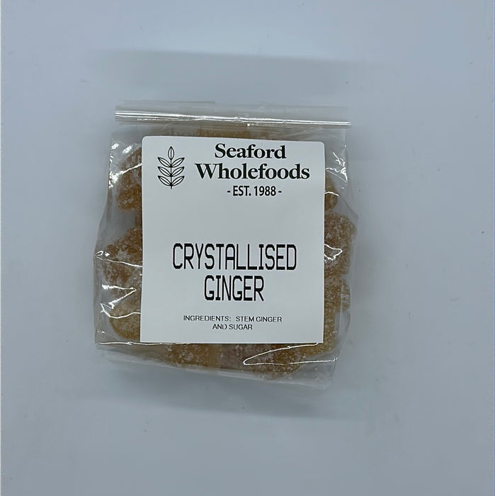 Seaford Wholefoods Crystallised Ginger 125g