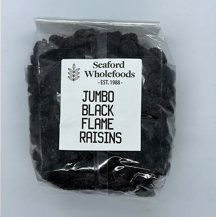 Seaford Wholefoods Black Raisins Jumbo 500g