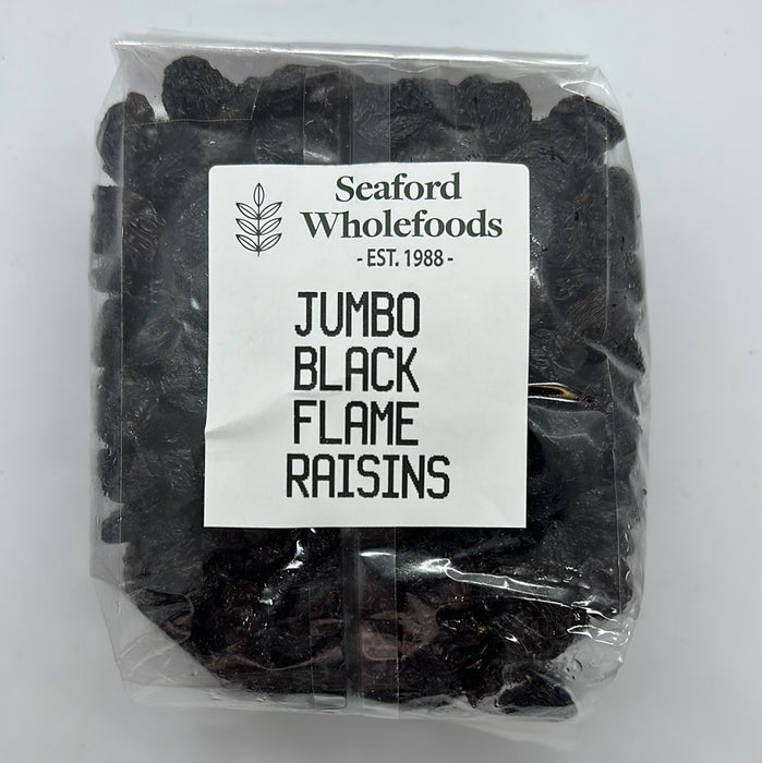 Seaford Wholefoods Black Raisins Jumbo 500g