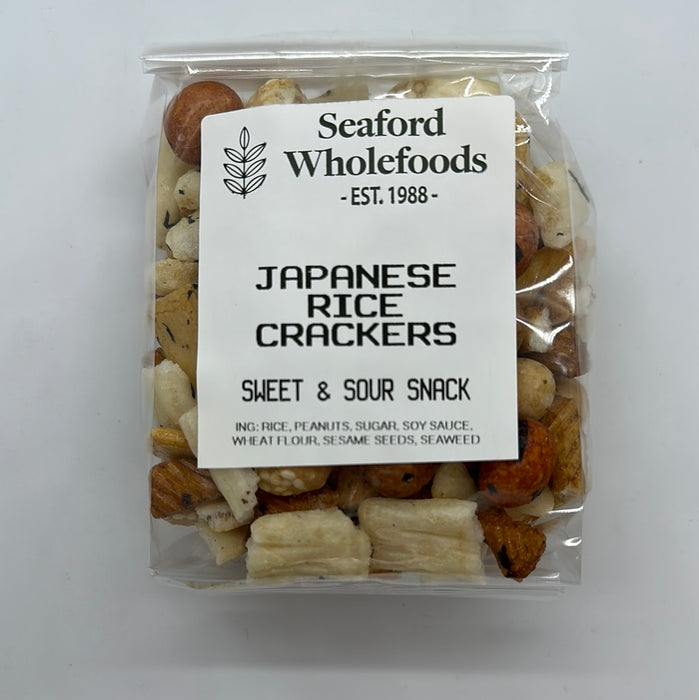 Seaford Wholefoods Japanese Rice Crackers 125g