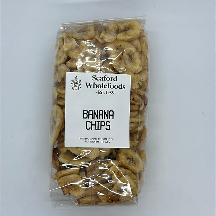 Seaford Wholefoods Banana Chips 250g