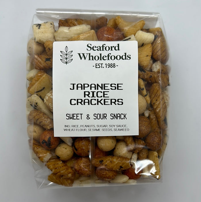 Seaford Wholefoods Japanese Rice Crackers 250g