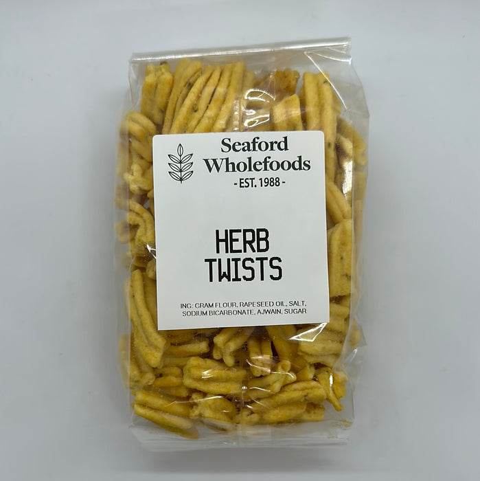 Seaford Wholefoods Herb Twists 125g
