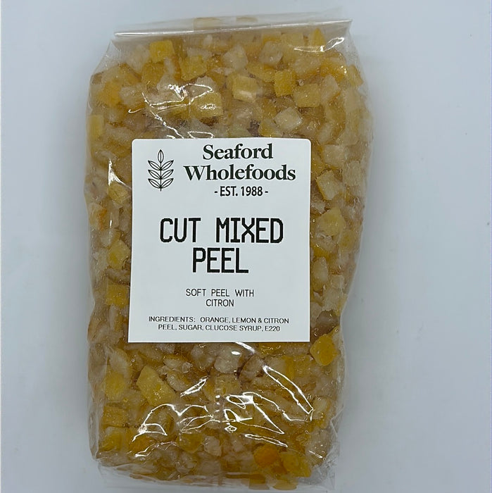 Seaford Wholefoods Cut Mixed Peel 500g