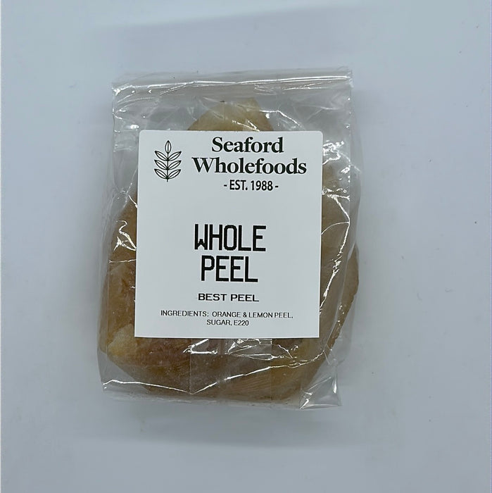 Seaford Wholefoods Whole Mixed Peel 125g