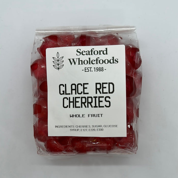 Seaford Wholefoods Glace Red Cherries 250g
