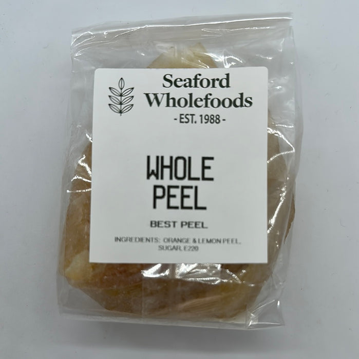 Seaford Wholefoods Whole Mixed Peel 125g