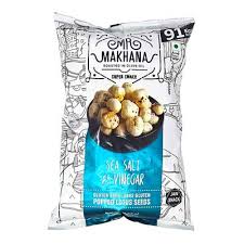 Mr Makhana Salt & Vinegar Popped Lotus Seeds 25g