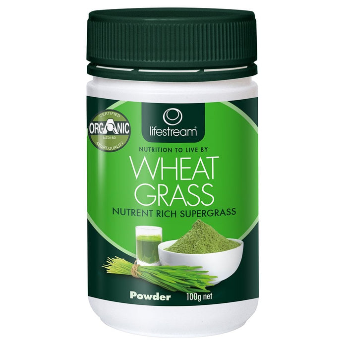 Lifestream Wheat Grass Powder Organic 100g