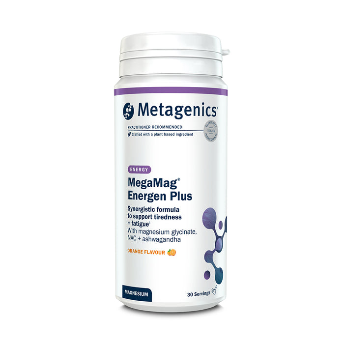 Metagenics MegaMag Energen Plus Orange Powder 30 Servings