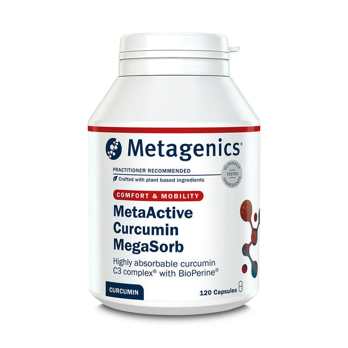 Metagenics MetaActive Curcumin Megasorb 120 Capsules