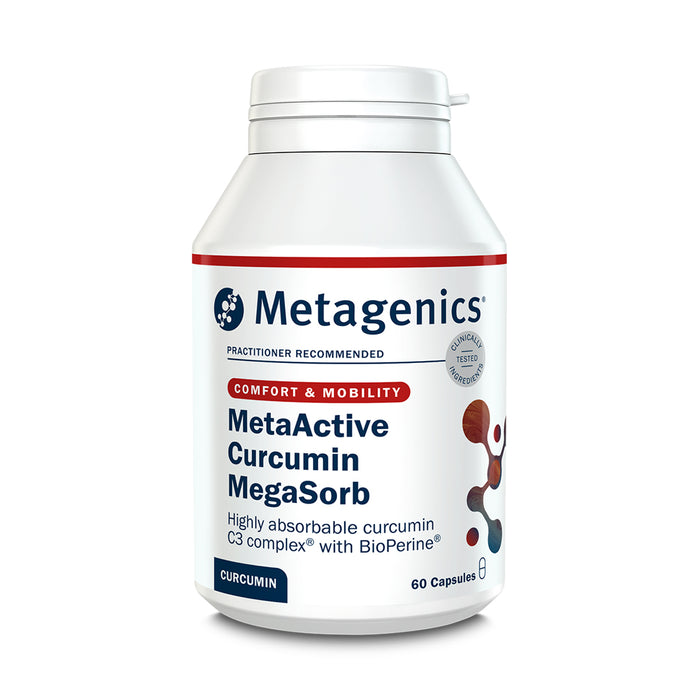 Metagenics MetaActive Curcumin Megasorb 60 Capsules